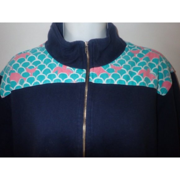 Simply Southern Women’s Size L Long Sleeve 1/4 Zip Sweatshirt Elbow Patch Preppy - Picture 4 of 9